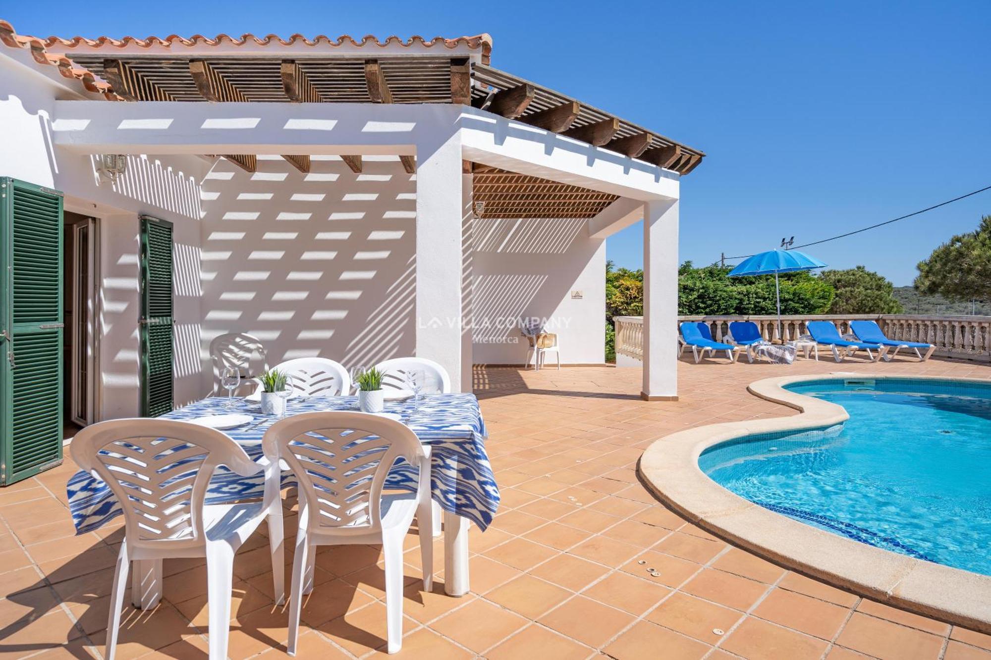 Villa CASSIA Cala En Porter  Esterno foto